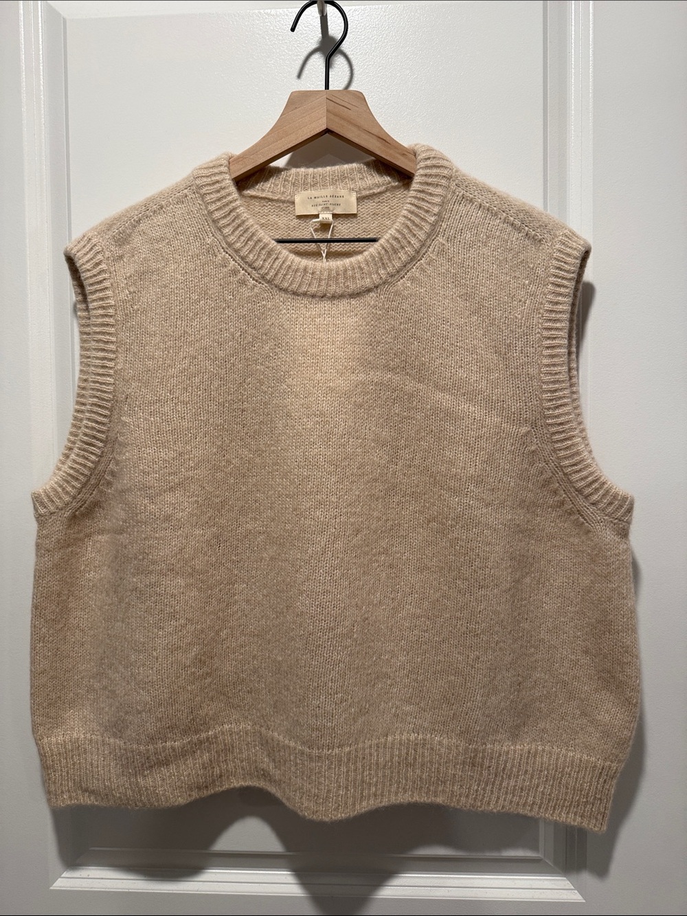 Sezane Samuel Jumper Vanilla - Size XXL